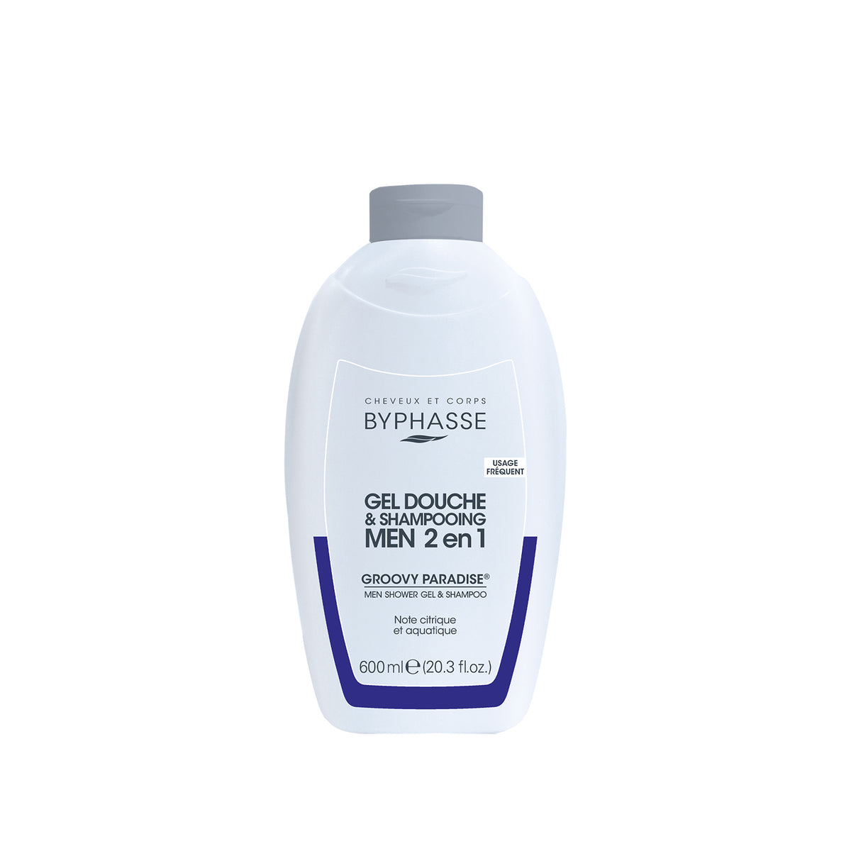 GEL DUCHA-CHAMPÚ 2 EN 1 PARA HOMBRE GROOVY PARADISE 600ML