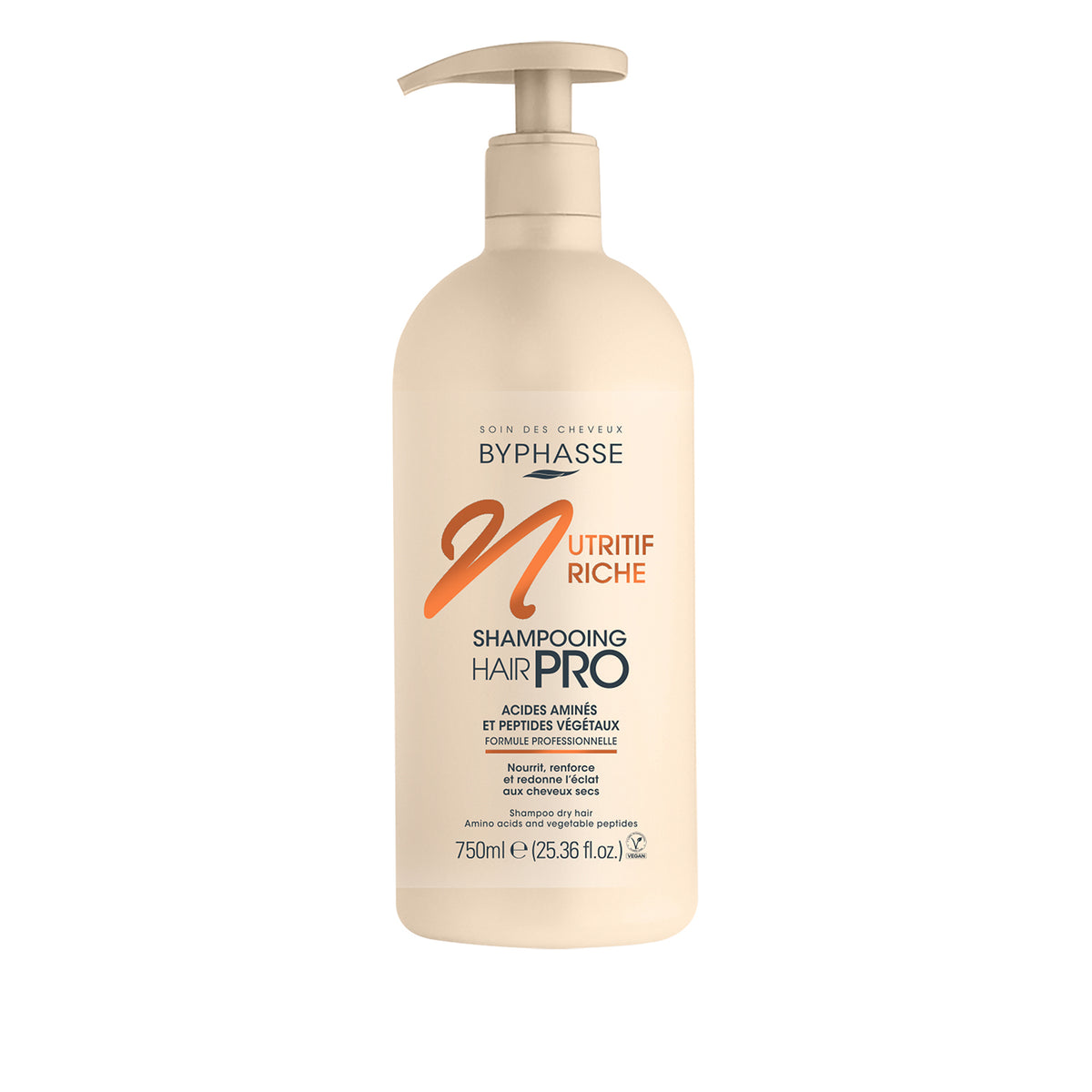 HAIR PRO NUTRITIV RICHE CHAMPÚ CABELLO SECO 750 ML. BYPHASSE
