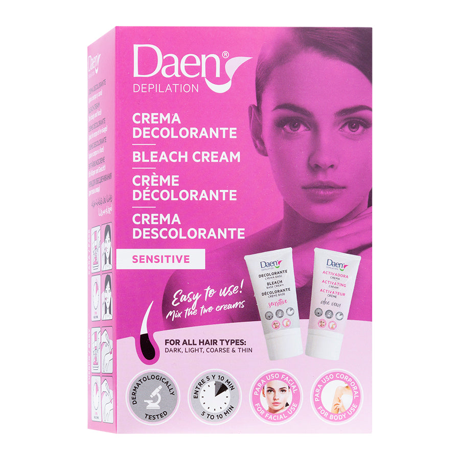 Crema decolorante en tubo 50 + 50 ml. DAEN