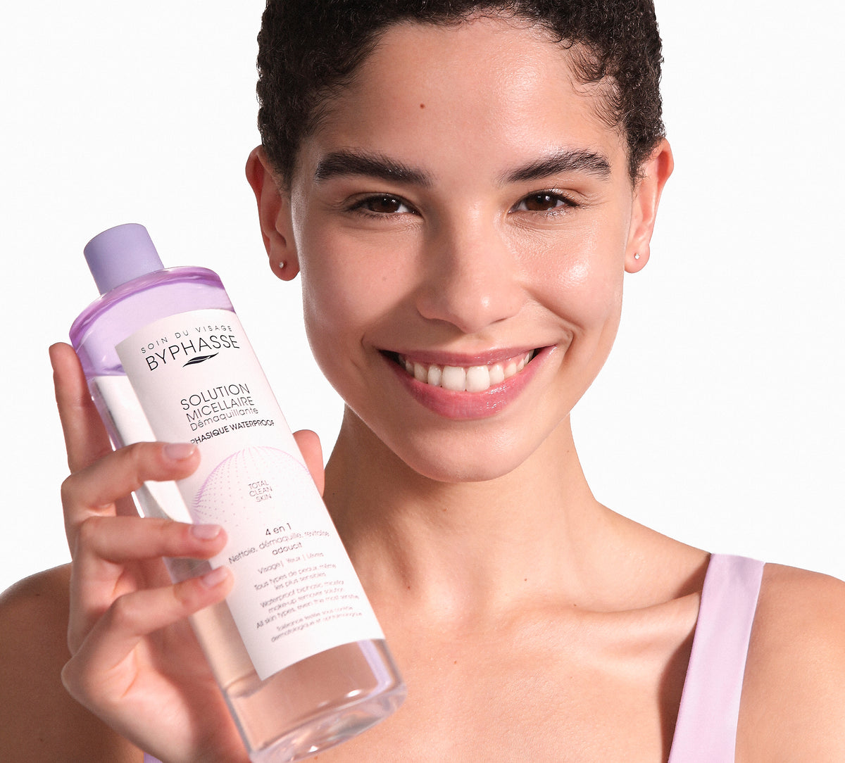 SOLUCIÓN MICELAR DESMAQUILLANTE BIFÁSICA WATERPROOF 500ML. BYPHASSE