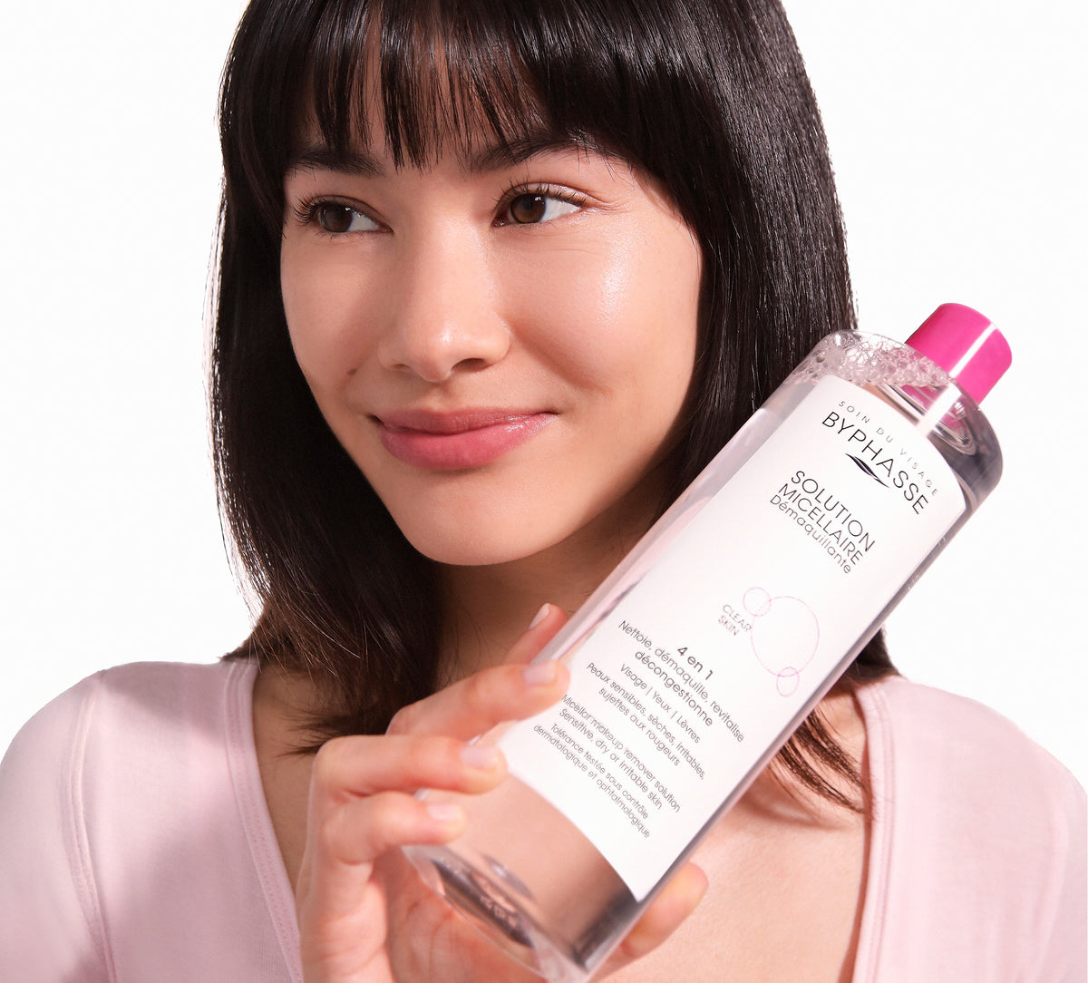 SOLUCIÓN MICELAR DESMAQUILLANTE PIELES SENSIBLES, SECAS E IRRITABLES 500ML. BYPHASSE