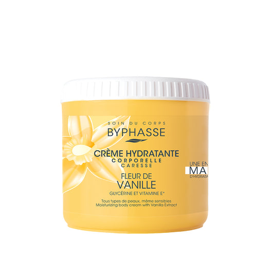 CREMA HIDRATANTE CORPORAL CON EXTRACTO DE VAINILLA 500ML