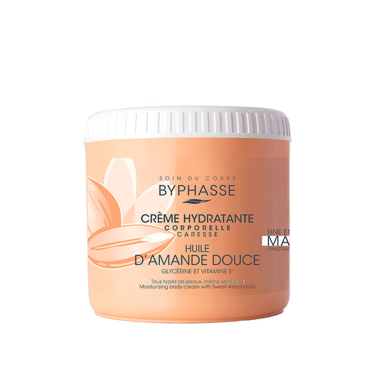 CREMA HIDRATANTE CORPORAL CON ACEITE DE ALMENDRA DULCE 500ML