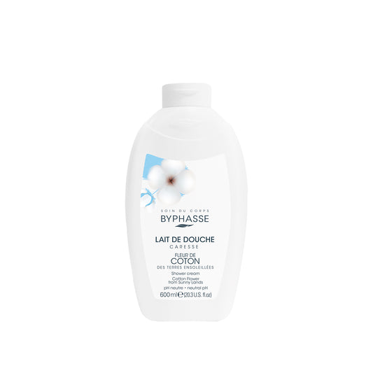 CARESSE GEL DE DUCHA FLOR DE ALGODÓN 600 ML