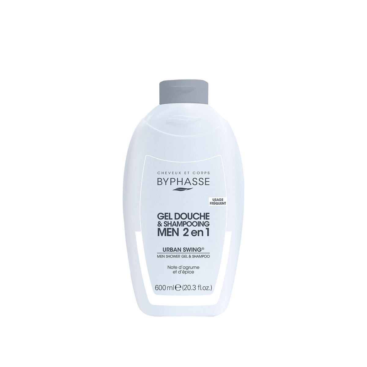GEL DUCHA-CHAMPÚ 2 EN 1 PARA HOMBRE URBAN SWING 600ML