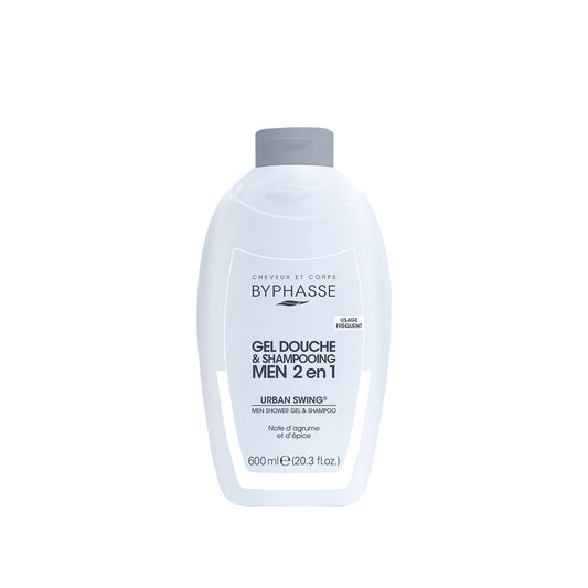 GEL DUCHA-CHAMPÚ 2 EN 1 PARA HOMBRE URBAN SWING 600ML