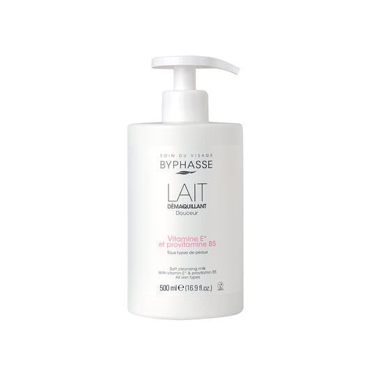 LECHE DESMAQUILLANTE DOUCEUR TODO TIPO DE PIEL (DOSIFICADOR) 500ML. BYPHASSEE
