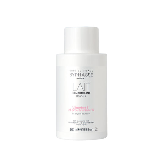 LECHE DESMAQUILLANTE DOUCEUR CARA & OJOS TODO TIPO DE PIEL (BOTELLA) 500ML. BYPHASSE