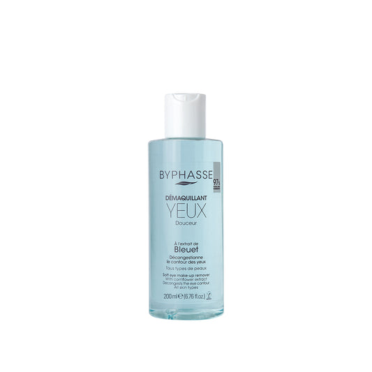DESMAQUILLANTE OJOS DOUCEUR  EXTRACTO DE ACIANO 200ML. BYPHASSE