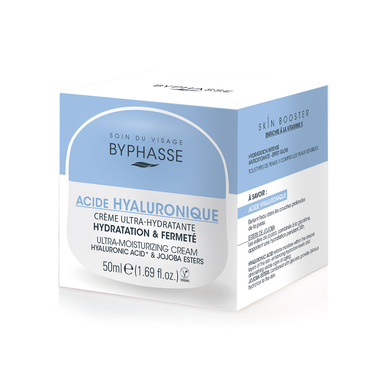 CREMA ULTRA HIDRATANTE ÁCIDO HIALURÓNICO 50ML. BYPHASSE