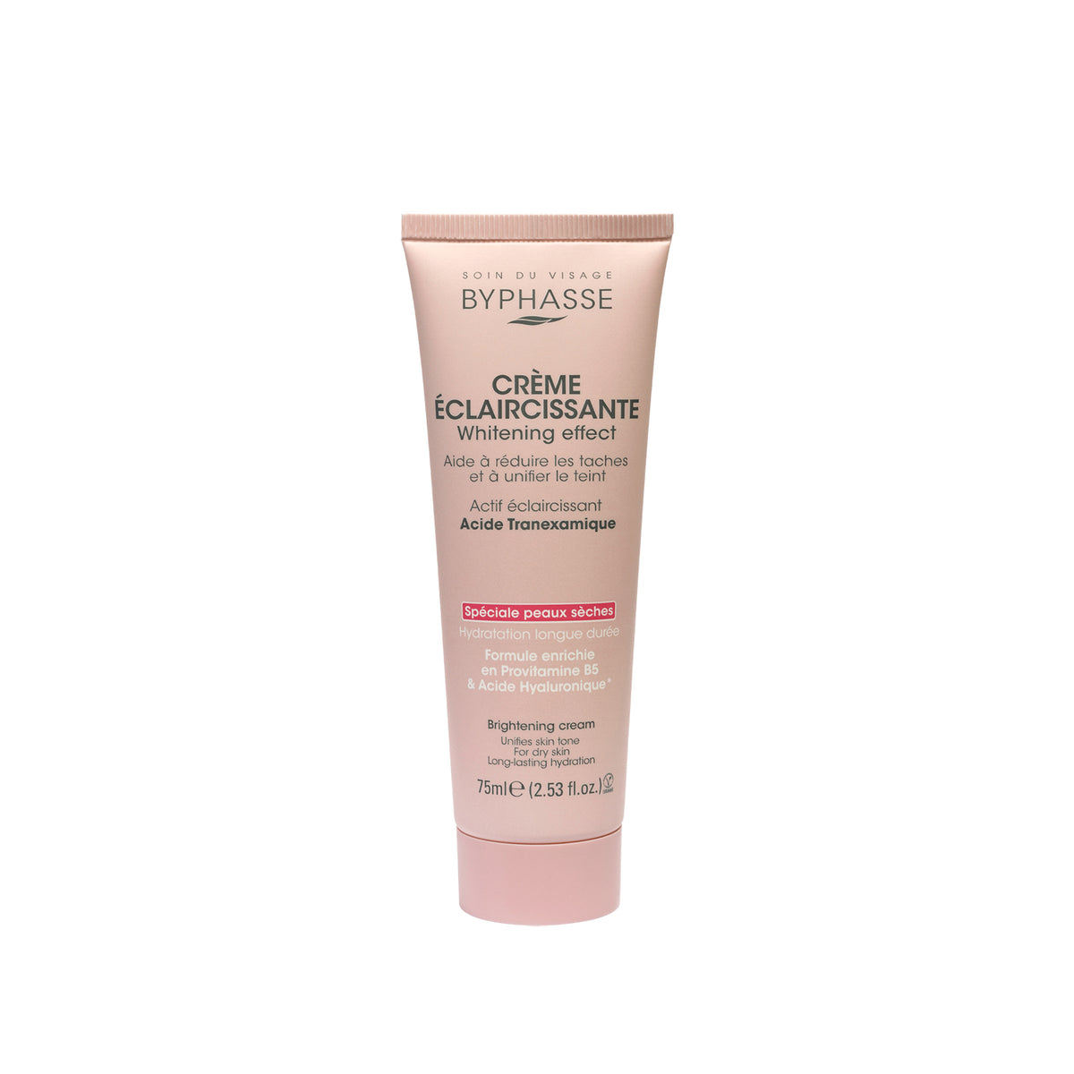 CREMA FACIAL ACLARANTE PIEL SECA 75ML. BYPHASSE