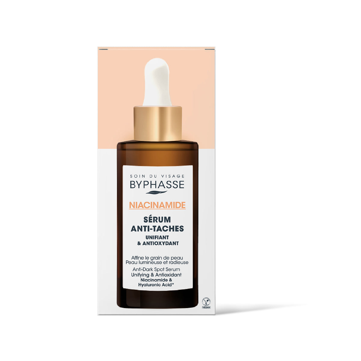 SÉRUM ANTI-MANCHAS NIACINAMIDA 50ML. BYPHASSE