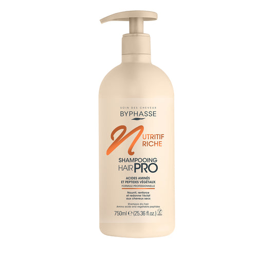 HAIR PRO NUTRITIV RICHE CHAMPÚ CABELLO SECO 750 ML. BYPHASSE
