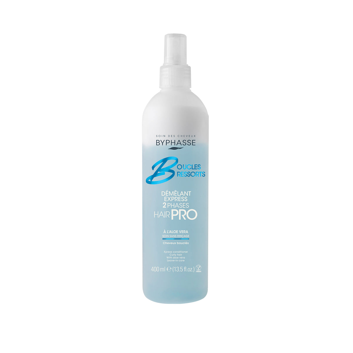ACONDICIONADOR EXPRÉS ACTIV BOUCLES CABELLO RIZADO 400ML. BYPHASSE