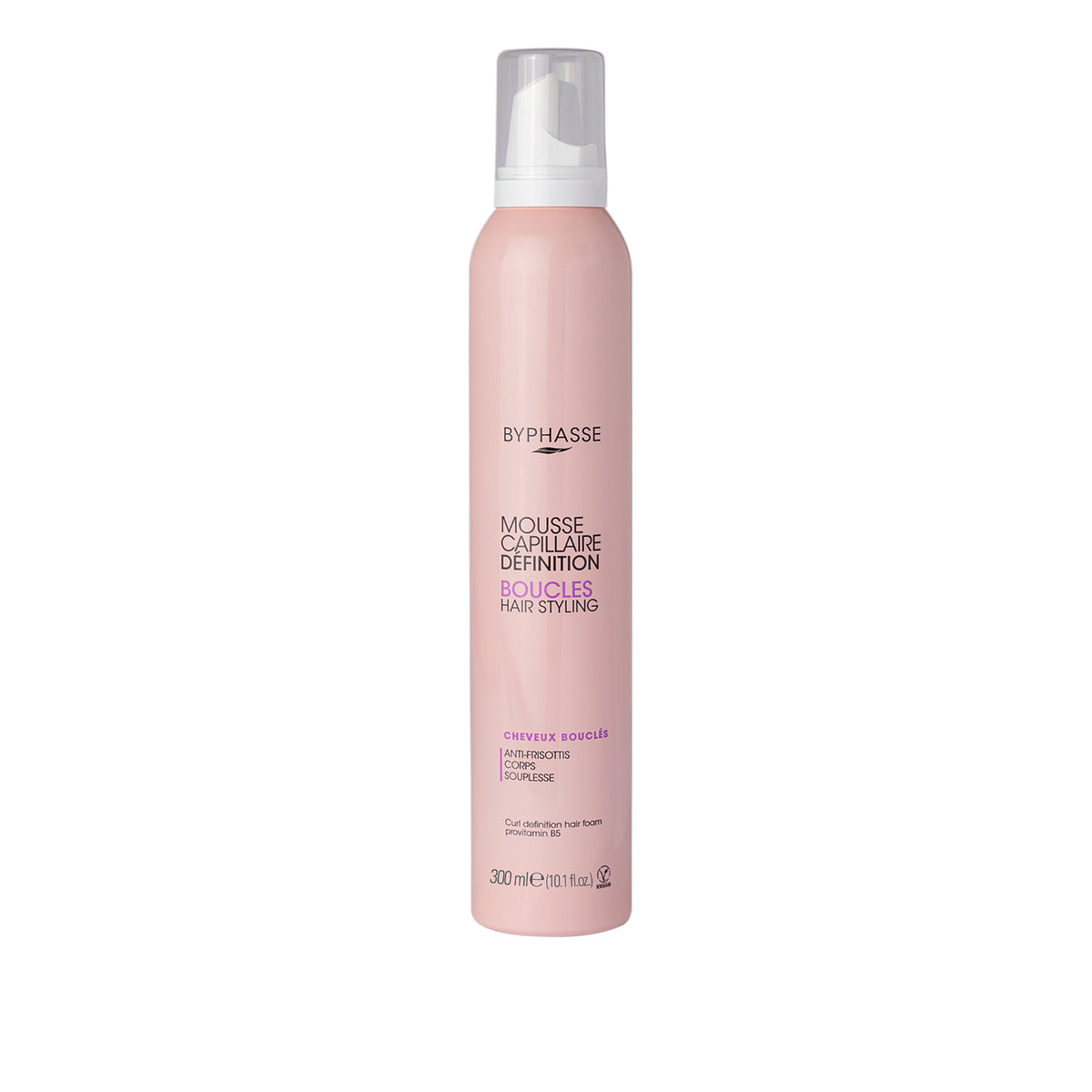 ESPUMA MOLDEADORA ACTIV BOUCLES CABELLO RIZADO 300ML. BYPHASSE