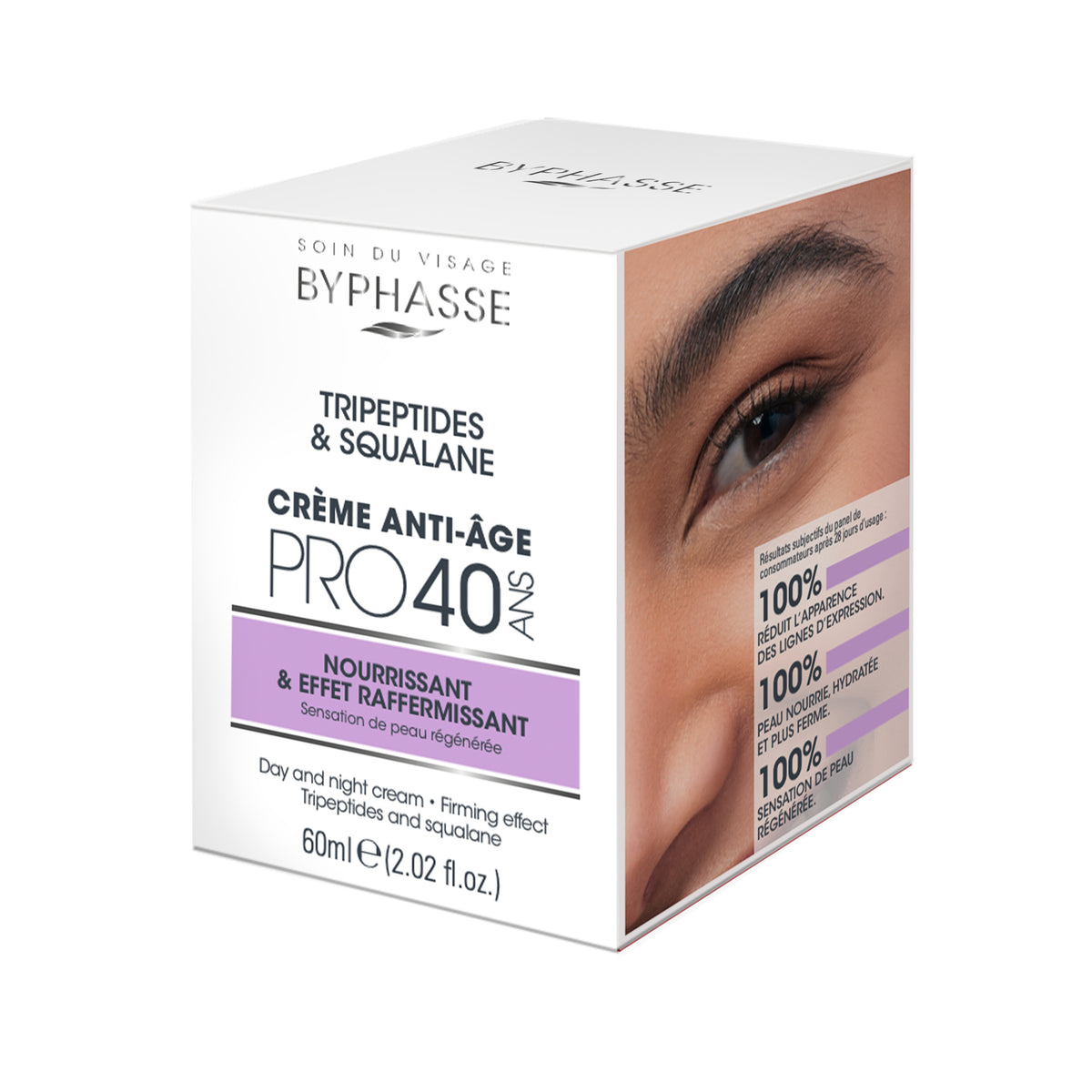 CREMA ANTIEDAD PRO40 AÑOS PERLA Y CAVIAR 60ML. BYPHASSE