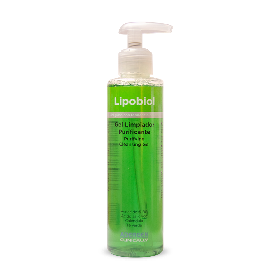 Gel Limpiador Purificante - Piel Grasa Acneica - Lipobiol