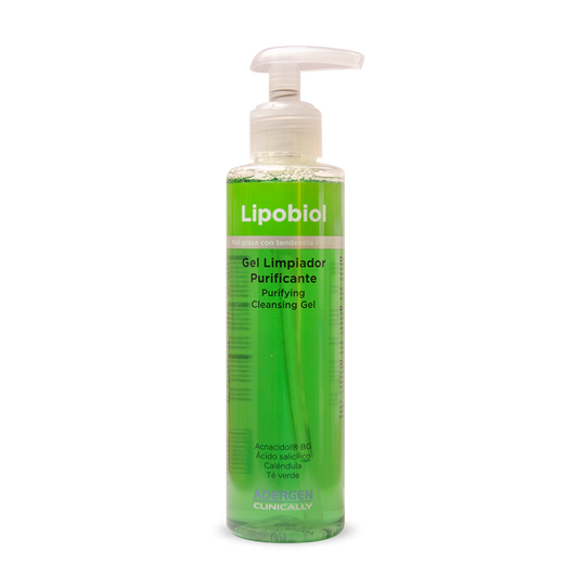 Gel Limpiador Purificante - Piel Grasa Acneica - Lipobiol