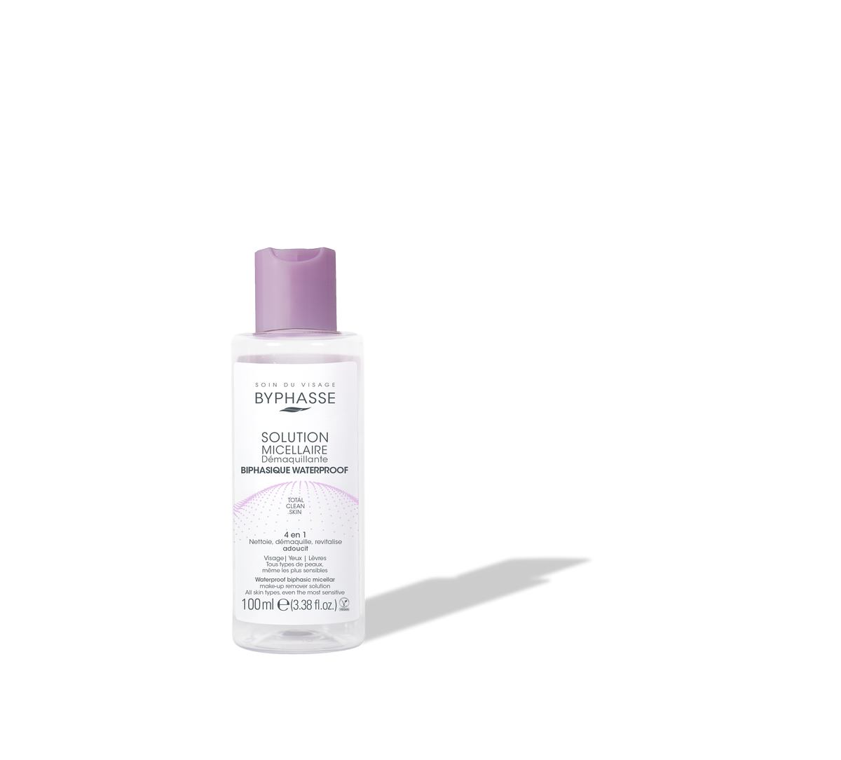 SOLUCIÓN MICELAR DESMAQUILLANTE BIFÁSICA WATERPROOF 100ML. BYPHASSE