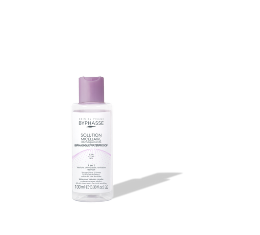 SOLUCIÓN MICELAR DESMAQUILLANTE BIFÁSICA WATERPROOF 100ML. BYPHASSE