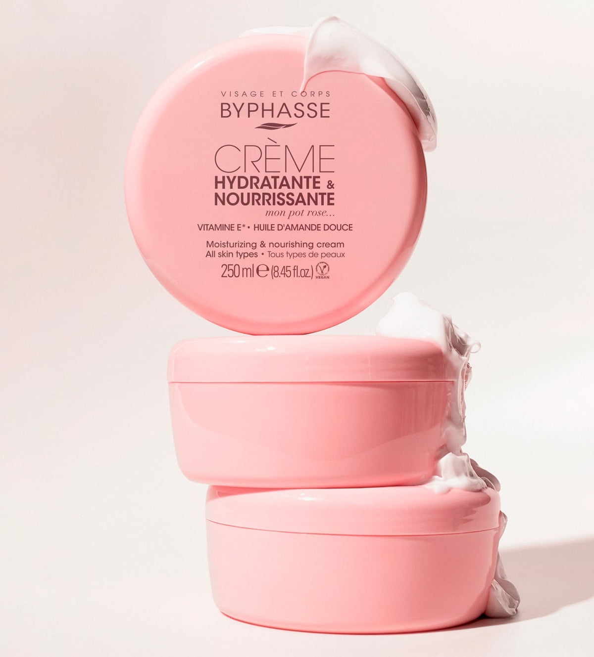 CREMA HIDRATANTE Y NUTRITIVA CARA Y CUERPO TODO TIPO DE PIEL 250ML