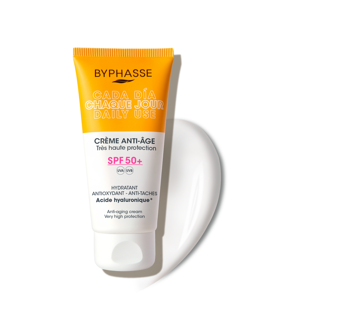 CREMA FACIAL ANTIEDAD SPF 50+ 50ML. BYPHASSE