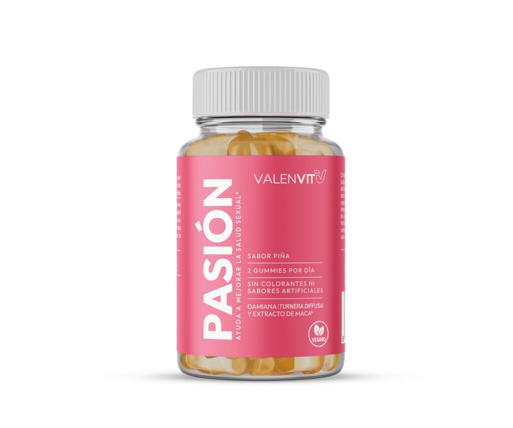 Gummies Pasión VALENVIT 60 uds