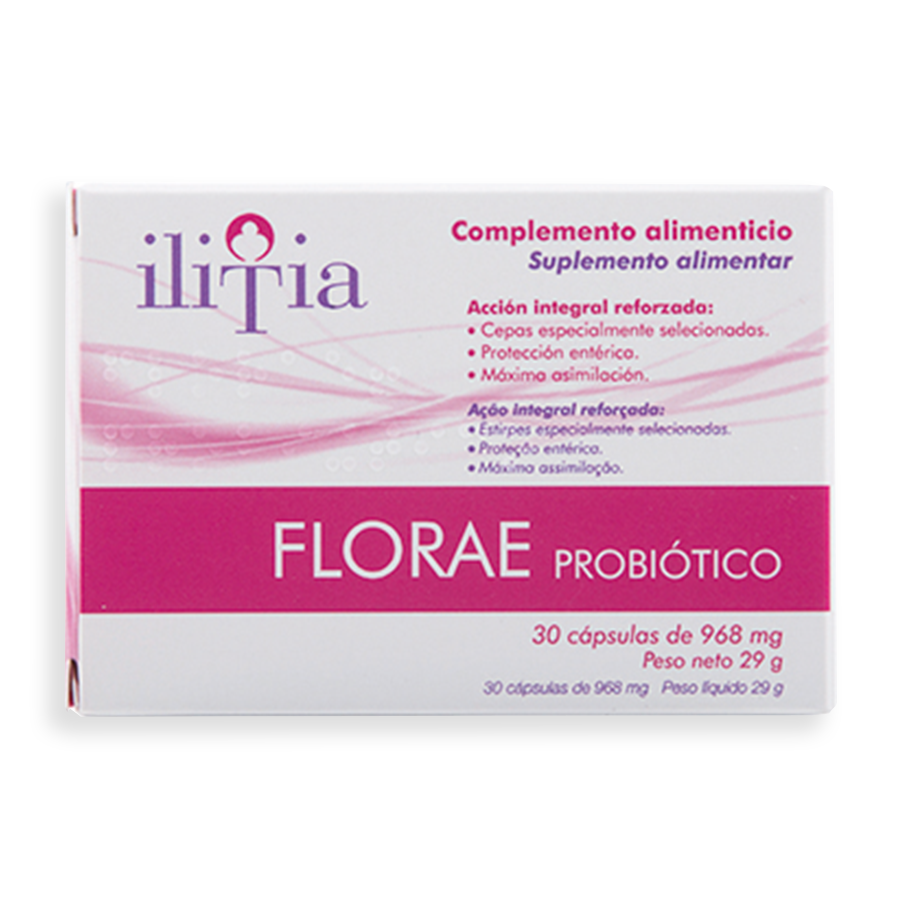 FLORAE Probiotico - Complemento Alimenticio ILITIA